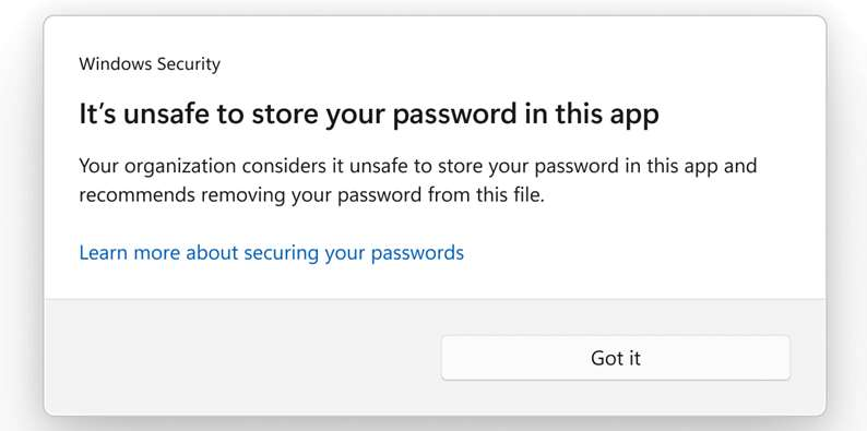 Windows 11: Vylepšená ochrana hesel před phishingem.