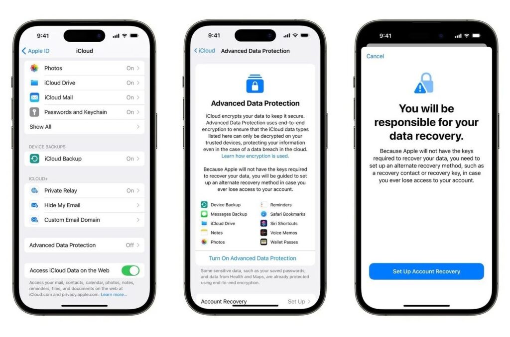 Advanced Data Protection for iCloud